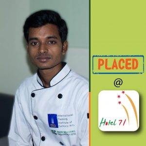 Itica Student's Jobs at Hotel 71